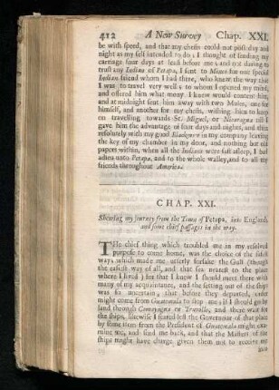 Chap. XXI. - Shewing my journey from the Town of Petapa, into England; and some chief passages in the way.