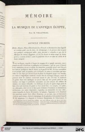 Article premier