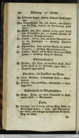 Ochsenfurth im Würzburgischen