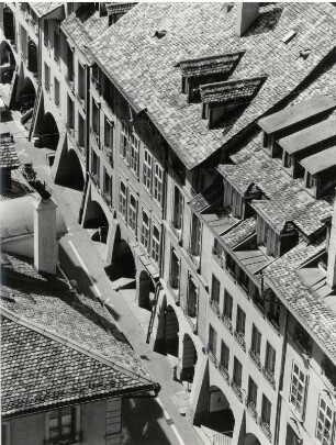 Blick vom Münsterturm in die Kesslergasse