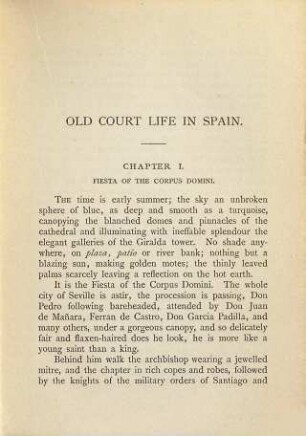 Old court life in Spain, 2