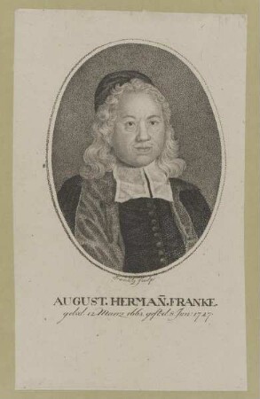 Bildnis des August Hermann Francke