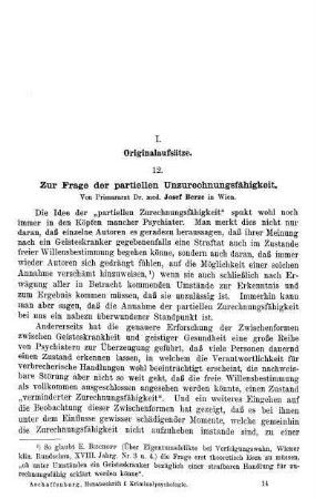 205-236, I. Originalaufsätze