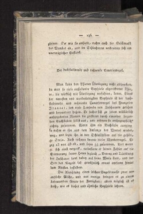 Der buchstabirende und rechnende Canarienvogel.