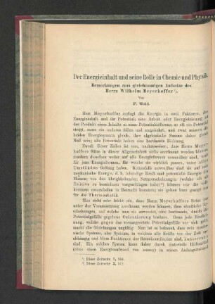 Der Energiegehalt und seine Rolle in Chemie und Physik.