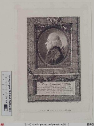 Bildnis Carl Ludwig Bauer