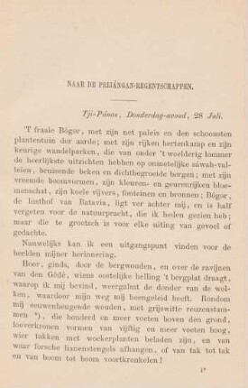 Naar de Prijángan-Regentschappen