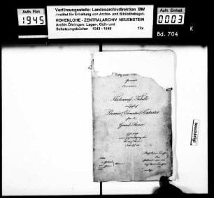 Primärkataster über die Markung: Hermuthausen.