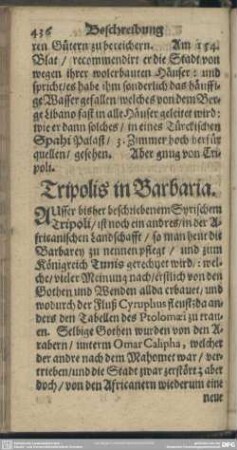 Tripolis in Barbaria