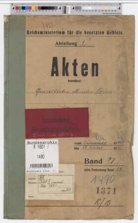 Gewalttätigkeiten alliierter Soldaten: Bd. 27