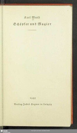 Schöpfer und Magier
