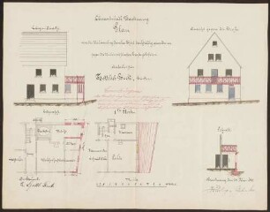 Beck, Gottlieb, Bäcker Wohnhausanbau