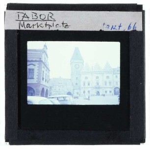 Tábor, Marktplatz,Tábor, Rathaus