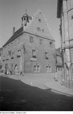 Blick auf das Rathaus