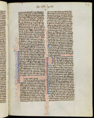 Fleuronnée-Initialen L und P, gespalten