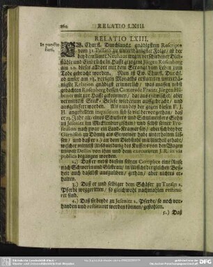 Relatio LXIII