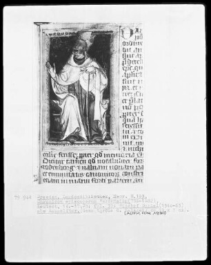 Chronicon episcoporum Verdensium (786-1482) — Bildnis Bischof Daniel von Verden (1340-1363)