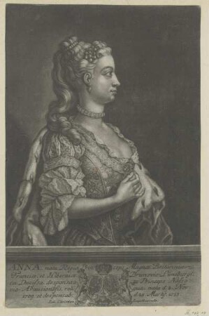 Bildnis der Anna von Nassau-Oranien