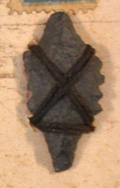 Stone arrowhead