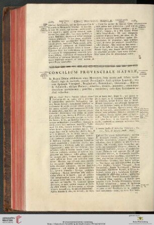 Concilium provinciale Hafniae
