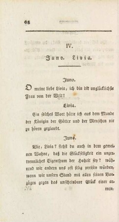 IV. Juno. Livia