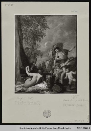Bacchus findet Ariadne auf Naxos