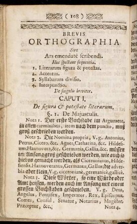 Brevis Orthographia Sive Ars emendatè scribendi.