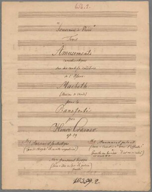Souvenir de Verdi, pf, op. 59/2 - BSB Mus.Schott.Ha 10995-2