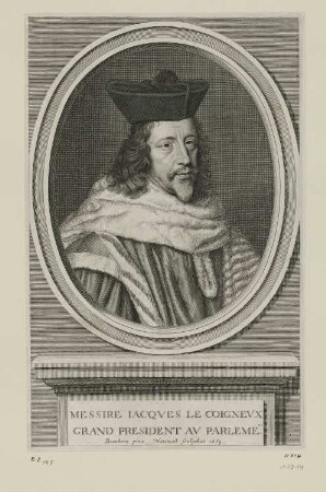 Bildnis Jacques Le Coigneux