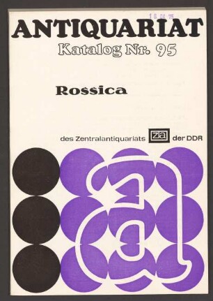 Nr. 95: Rossica