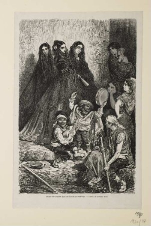 Dames de Grenade écoutant de nains musiciens