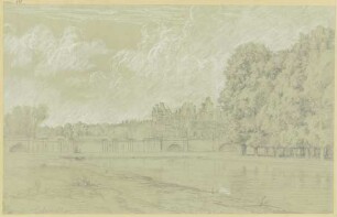 Fontainebleau, Schloß und Teich