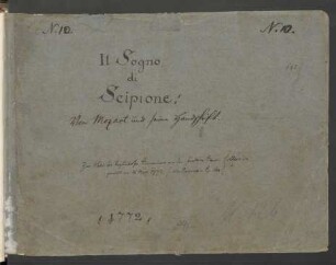 Il sogno di Scipione; KV 126