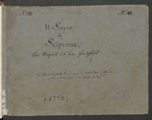 Il sogno di Scipione; KV 126