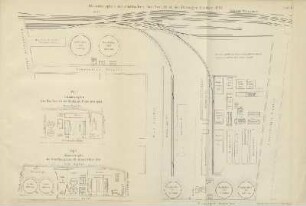 Situationsplan der städtischen Gas-Anstalt an der Danziger Straße 1896