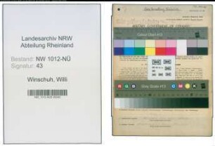 Entnazifizierung Willi Winschuh , geb. 20.10.1912 (Verw.Angest.)