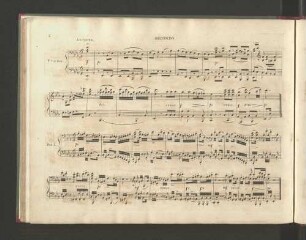 [Sept Variations Sur Un Thème de Mozart arrangées pour le Piano-Forte à quatre Mains composées par Louis Van Beethoven.]
