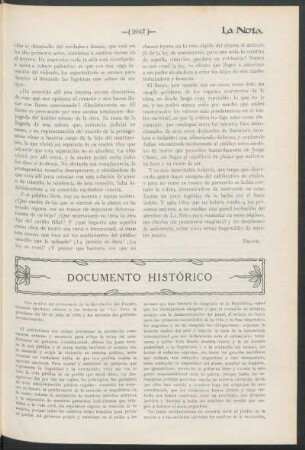 Documento histórico