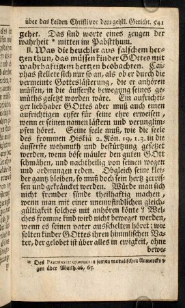 541-551, II. Was die Heuchler aus falschen Herzen thun, das müssen Kinder Gottes mit wahrhaftigem Herzen ...