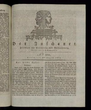 No. 105 - 31. August 1822