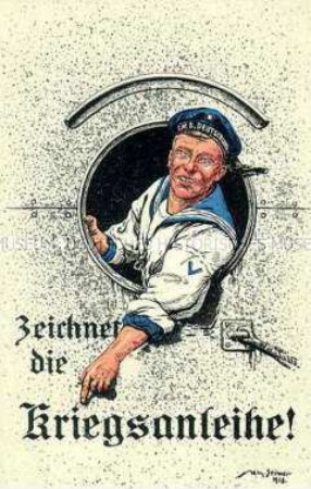Postkarte zur 8. Kriegsanleihe