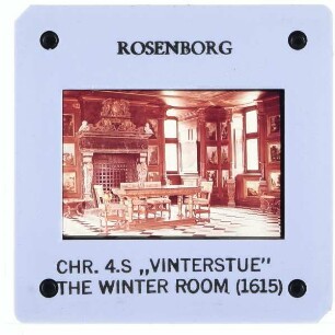 Kopenhagen, Schloss Rosenborg : Winterzimmer