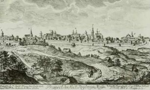 "Prospect der Stadt Freyberg zu Meisen"