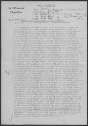 Hengstfeld: Inspektionsbericht 1958
