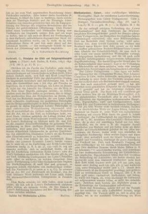 87 [Rezension] Vorbrodt, Gustav, Principien der Ethik und Religionsphilosophie Lotzes. 2. (Titel-)Aufl