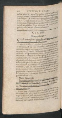 Cap. IIII. De oppositione