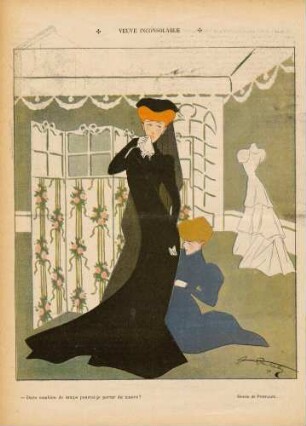 Veuve inconsolable