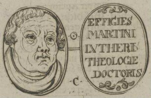 Bildnis des Martinus Lvtherus