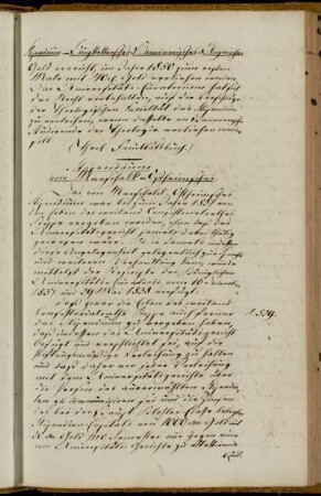 Stipendium - von Marschalk-Ostheimisches-Stipendium