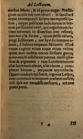 Epistolarum Centuriae Duae Perillustris Rev.mi Domini Ioannis Baptistae Lauri Perusini S.D.N. Urbano VIII. a Cubicolo